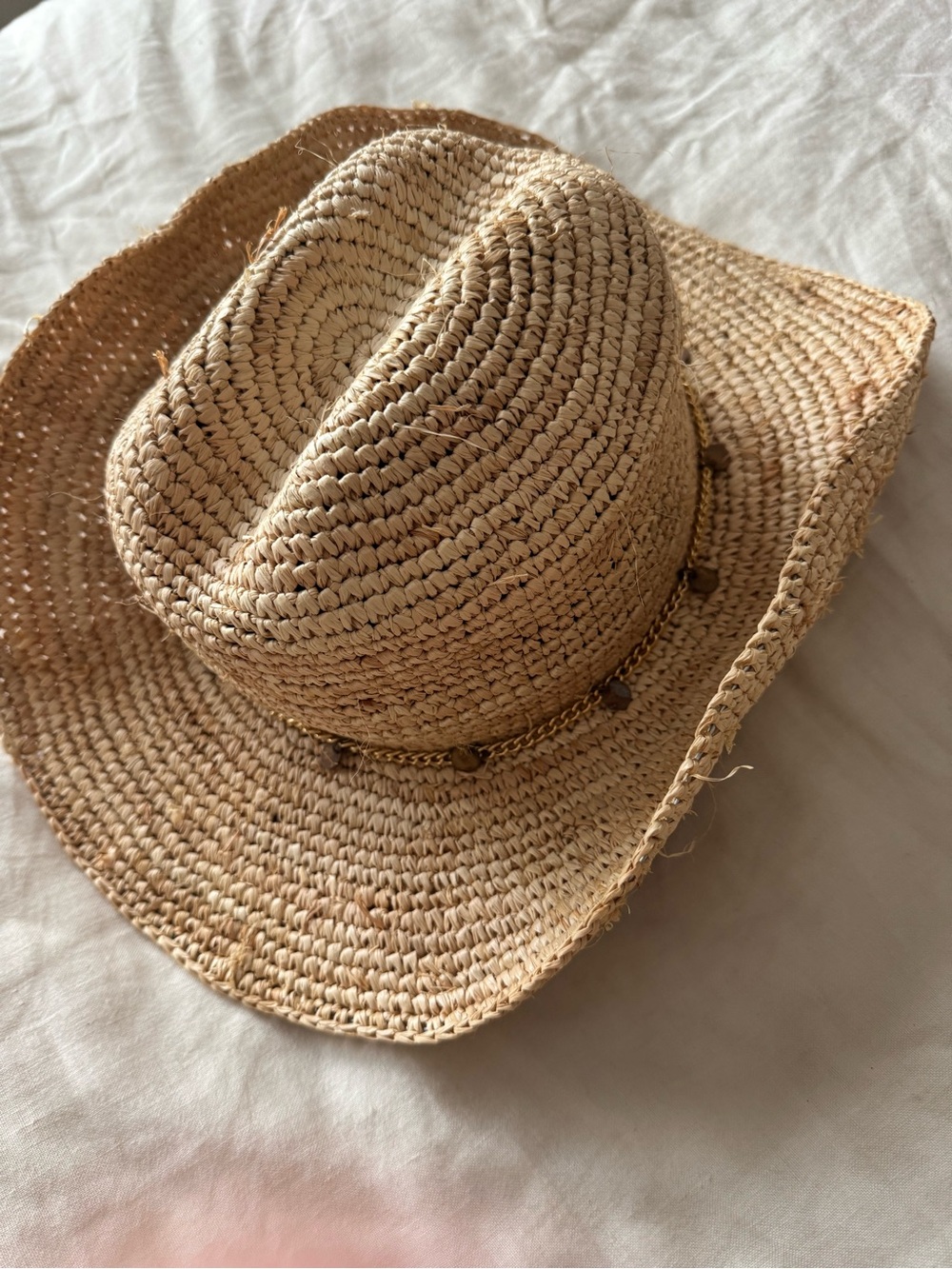 Raffia Cowgirl Sun Hat - Picture 4 of 8